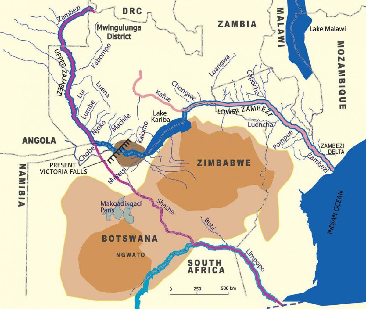 地图的地质zambi